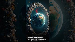 What Happens If We Toss Our Trash Into Space universe space facts [upl. by Naivaf271]