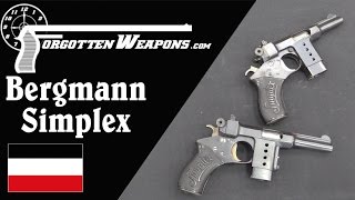 Bergmann Simplex Pocket Pistols [upl. by Tessa9]