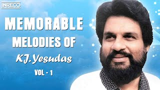 Memorable Melodies Of KJ Yesudas Vol  1  Malayalam Super Hit Film Songs  Audio Jukebox  INRECO [upl. by Brookner4]