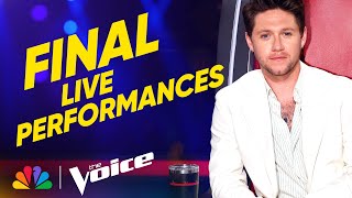 The Best Performances from the Live Finale  The Voice  NBC [upl. by Lundt]