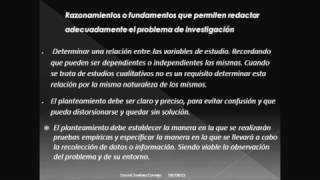 Planteamiento del Problema de Investigación [upl. by Henig963]