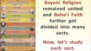 Division among the followers of Bab and Bahaullah [upl. by Yardna931]