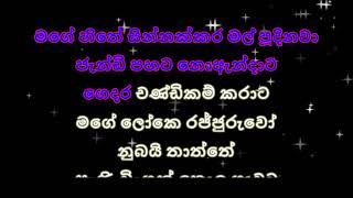 ජැන්ඩි පහට  Jandi Pahata by Chamara Ranawaka [upl. by Sammie267]