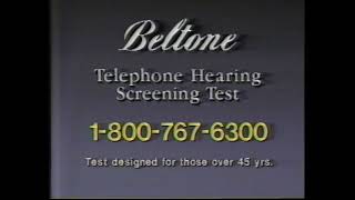 Beltone Commercial 1991 [upl. by Elbertina853]