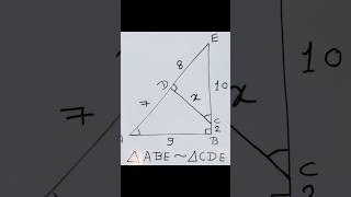 TRIANGLE  SIMILARITY  CLASS 10TH EXERCISE [upl. by Virgilio683]