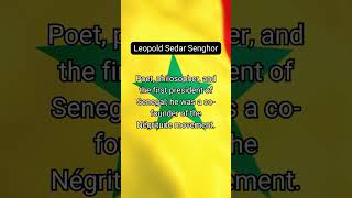 Leopold Sedar Senghor history africa senegal shorts [upl. by Anirok]