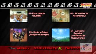 Naruto Español Latino DVD Menu 01mp4 [upl. by Cullie650]