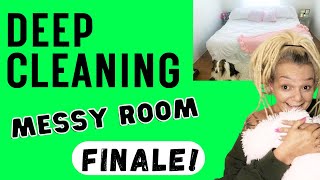 FINALE Deep Cleaning This MESSY Room  Time Lapse CLEANING MOTIVATION  Series [upl. by Fasano]