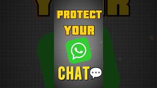 WhatsApp Tricks  Protect Your WhatsApp Chat From Hackers shorts [upl. by Revorg941]