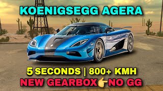 Koenigsegg Agera Gearbox Car Parking Multiplayer v4889  New Update [upl. by Nerrej577]