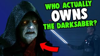 Who ACTUALLY Owns the Darksaber  Star Wars Explained [upl. by Gamages]