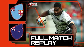 JAWDROPPING SemiFinal battle  Fiji vs New Zealand  HSBC London Sevens Rugby [upl. by Eldredge]