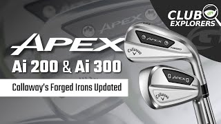 2024 Callaway Apex Ai200 and Ai300 Irons Reviewed [upl. by Wershba]