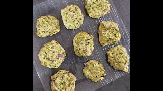 Galettes de courgettes au four [upl. by Pas]