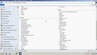 Inventory Management Set Up in Ax 2012 R3 [upl. by Eiddam871]
