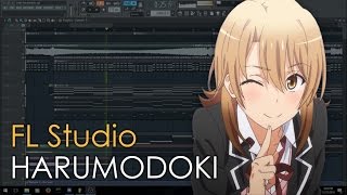 Remaking Harumodoki Asterisks DnB Remix in FL Studio  Free FLP [upl. by Hamford]