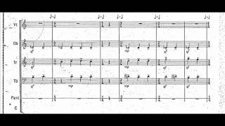 Ustvolskaya  Symphony No 5 quotAmenquot score  audio [upl. by Nnaaras]