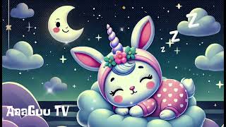 AaaGuu TV – Sleepy Rabbit Soothing Lullaby Music for Babies’ Peaceful Sleep [upl. by Einegue716]