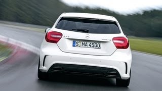 Mercedes A 45 AMG  Fahrbericht [upl. by Alathia]