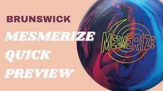 Brunswick Mesmerize QUICK PREVIEW  New Asym Solid from Brunswick [upl. by Thain]