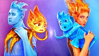 ¡Ember y Wade de Elementos Tienen Hijos ¡Trucos para Padres de Agua VS Fuego [upl. by Meit]