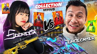 Sooneeta Vs Tonde Gamer The End Collection Battle 😜Free Fire Max [upl. by Inwat170]