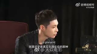 Lay Zhang exclusive interview to talk about his movie No More Bets [upl. by Adgam363]