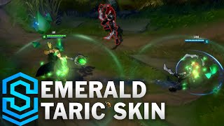 Emerald Taric Skin Spotlight  League of Legends [upl. by Navek]