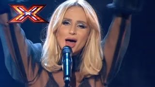 LOBODA Твои глаза Live в прямом эфире на Хфактор 17122016 [upl. by Ayote]