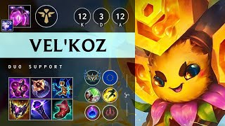 VelKoz Support vs Rakan Vision Controller  EUW Challenger Patch 1422 [upl. by Aietal323]