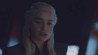 Game of Thrones 7x06 Daenerys Targaryen see Jon Snows scars [upl. by Lara938]