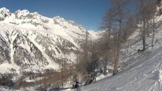 SCIALPINISMO IN VAL BEDRETTO  SVIZZERA  CIMA DI GRANDINAGGIA [upl. by Airym912]