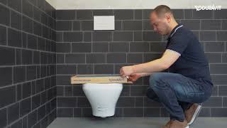 Duravit Durastyle installatie toiletbril en deksel [upl. by Akissej]