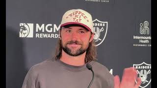 Las Vegas Raiders QB Gardner Minshew Kansas City Chiefs Week raiders lasvegasraiders raidernation [upl. by Garris130]