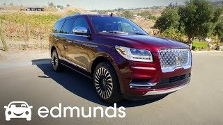 2018 Lincoln Navigator Review  Test Drive  Edmunds [upl. by Elletsirk]