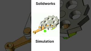 ratchet mechanism Design in Solid works 3d Animation solidworks engineering [upl. by Annairba60]