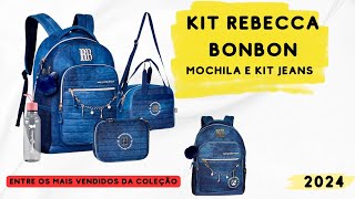 MOCHILA REBECCA BONBON e Kit completo da coleção 2024 Arrase com a bulldog francesa mais querida [upl. by Ianteen601]