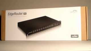 EdgeRouter Pro Unboxing and Demo [upl. by Anders]