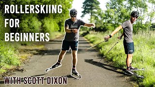 Rollerskiing for Beginners  The Basics  Session 1 [upl. by Peyter]