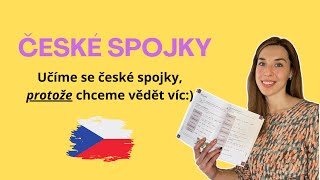 České spojky Чешские союзы Čeština pro cizince [upl. by Namhar]