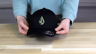 Volcom Full Stone XFit Cap in Dusty Green [upl. by Herstein]