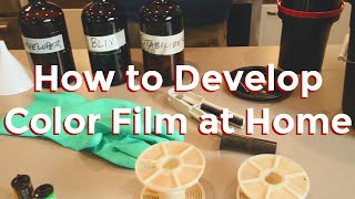 How to Develop Color Film at Home C41 [upl. by Elrahc]