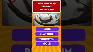 Which element has the highest melting point [upl. by Maddi]