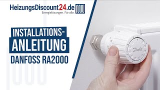 HD24 Anleitung Heizkörper Thermostat Wechsel von Gewindestift Anschluss zu Schnappverschluss  HD24 [upl. by Schilling723]