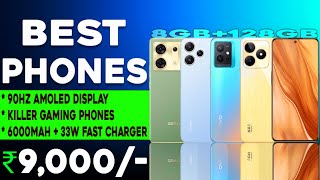 8GB128GB  Top 5 Best Smartphone Under 9000 in 2023  6000mAh Battery Best phone under 10000 [upl. by Folsom]