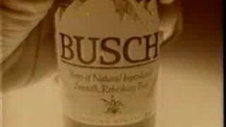 Retro Commercials Busch BeerOld Footage [upl. by Nwatna]