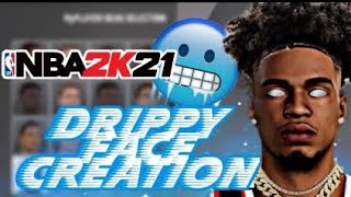 NEW BEST DRIPPY FACE CREATION TUTORIAL in NBA 2K21 NEXT GEN NBA 2K21 NEXT GEN BEST FACE CREATION😍 [upl. by Enaols]