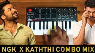 NGK x Kaththi  Mass Bgm Mix By Raj bharath  Thalapathy Vijay  Surya [upl. by Jo-Ann]