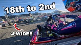 18th to 2nd LAS VEGAS SUPERNATIONALS 2023 Last lap battle [upl. by Lledraw345]