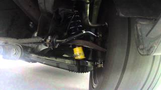 Mercedes ML Rear Suspension  Adjustable Coilovers [upl. by Gerius]